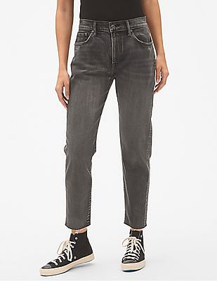 gap black girlfriend jeans