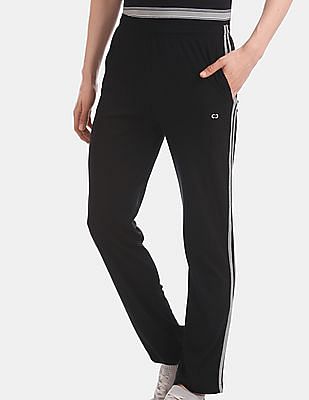 solid track pants