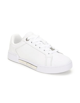 Tommy Hilfiger Women Lace Up Court Sneakers