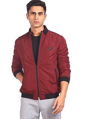 Flying machine maroon clearance jacket