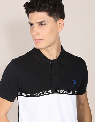 U S Polo Assn Logo Tape Polo Shirt