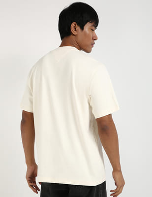 Buy Tommy Hilfiger S25HMKT467 OFF WHITE Mens T-Shirt - NNNOW.com