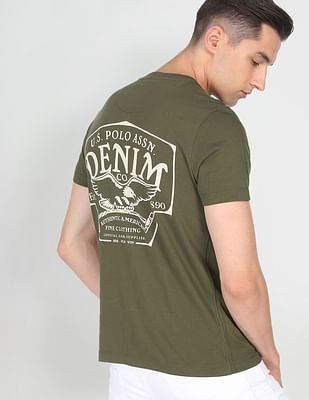 U S Polo Assn Denim Co Solid Henley T-Shirt