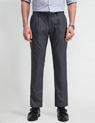 Arrow Denver Slim Checked Trousers