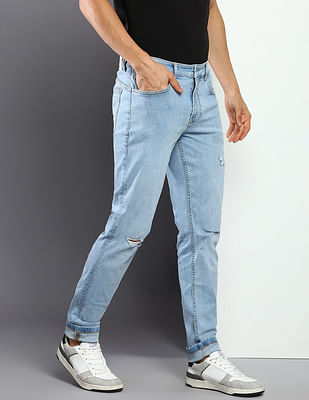 Calvin Klein Jeans Mid Rise Tapered Fit Jeans