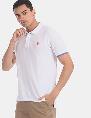 white polo khaki pants