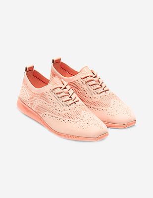 靴 COLE HAAN CRYSTAL WDG SNDL 70 LT FUSCHIA Cole Haan Zerogrand City X-Trainer Textile Synthetic Women's