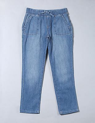 gap chambray pants