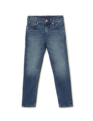 Tommy Hilfiger Kids Boys Scanton Slim Fit Jeans