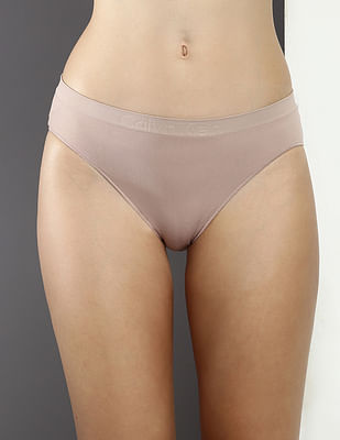 Buy Calvin Klein Underwear Mid Rise Solid Bikini Panties - Pack Of 7 -  NNNOW.com