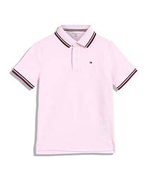 Tommy Hilfiger Kids Winston Solid Polo Shirt