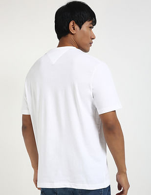 tomi☆ セール】レギュラースクリプトクルーネックTシャツ（Tシャツ