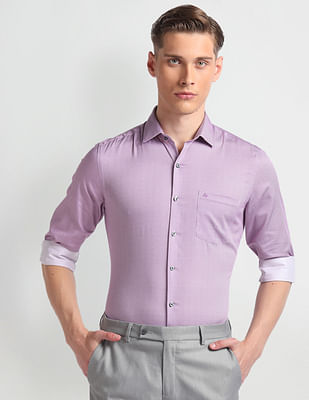 Arrow Manhattan Slim Fit Geometric Shirt