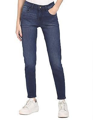 U S Polo Assn Women Mid Rise Skinny Fit Jeans