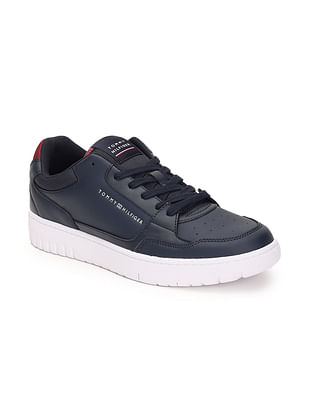 Tommy Hilfiger Men Basket Leather Sneakers