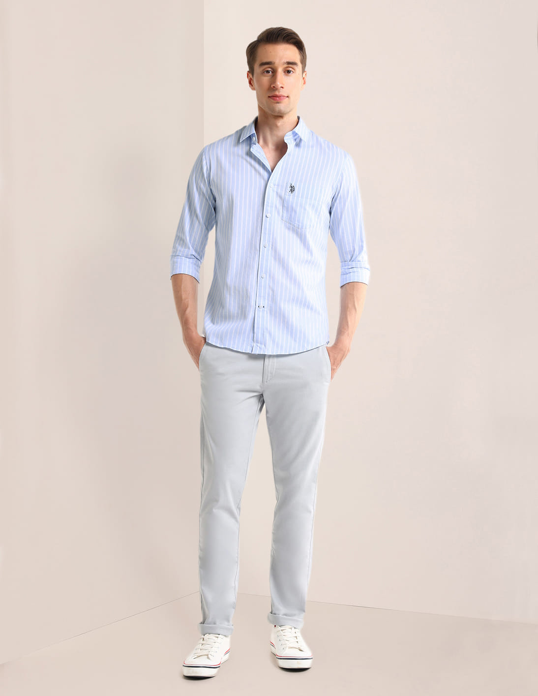 トップス Supreme Washed Stripe Polo Navy Washed Stripe Polo - spring/summer 2026 - Supreme