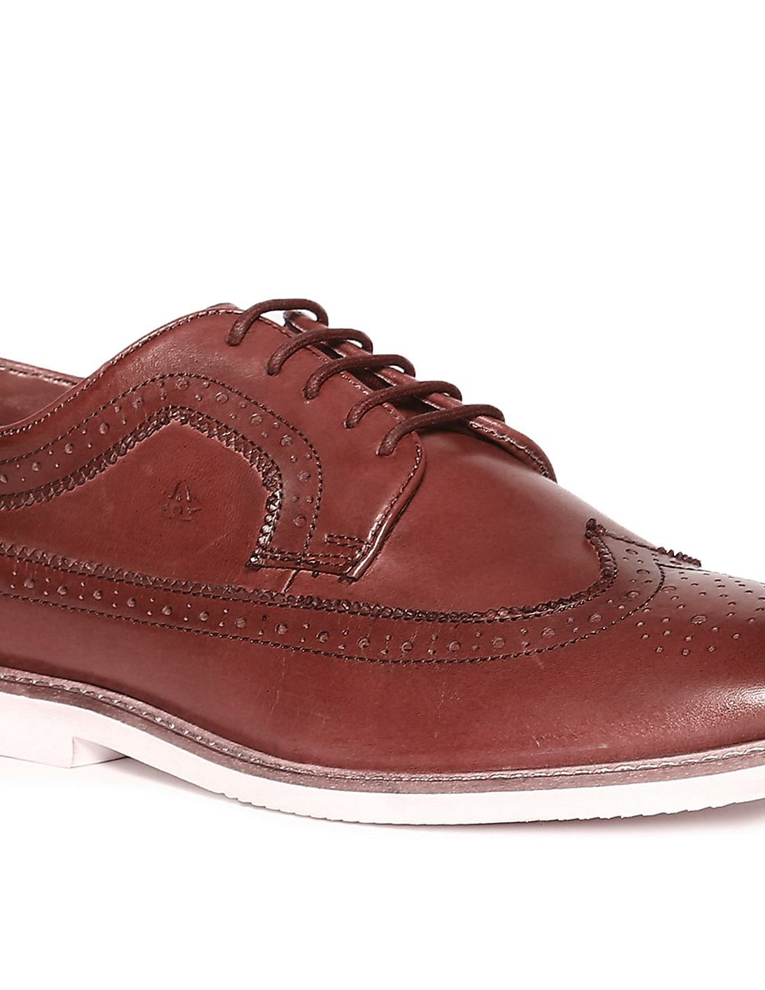 靴 PHERROW'S / derby shoes leather CAP TOE DERBY SHOES BROWN BOXCALF | CARMINA