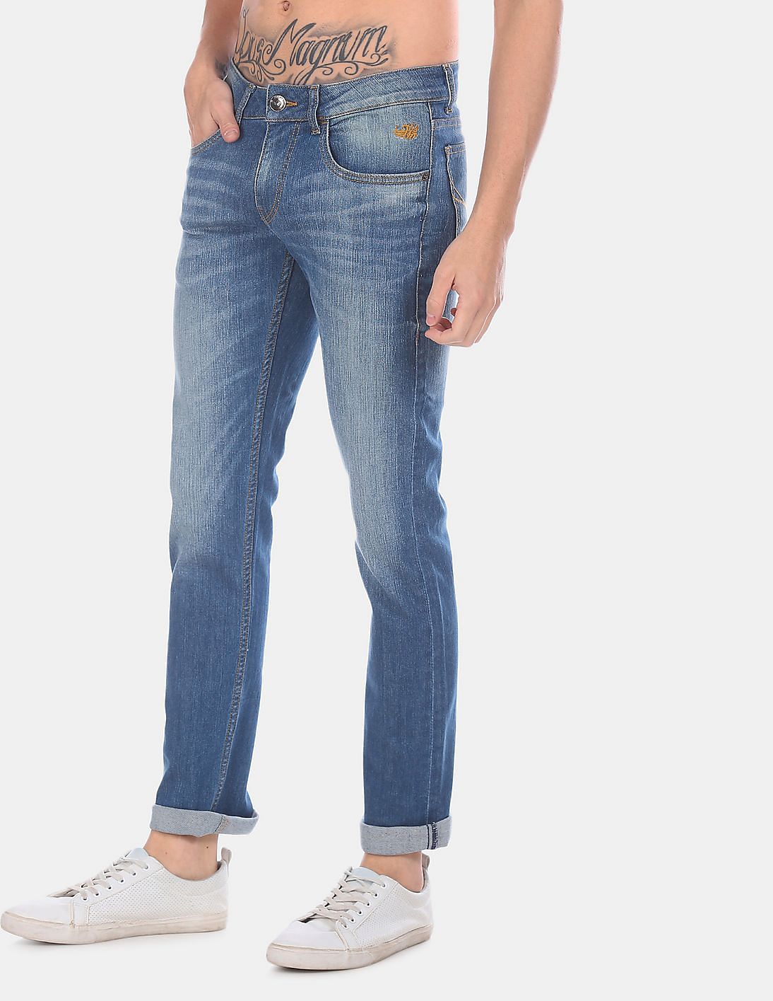 Buy Flying Machine Michael Slim Tapered Fit Jeans - NNNOW.com