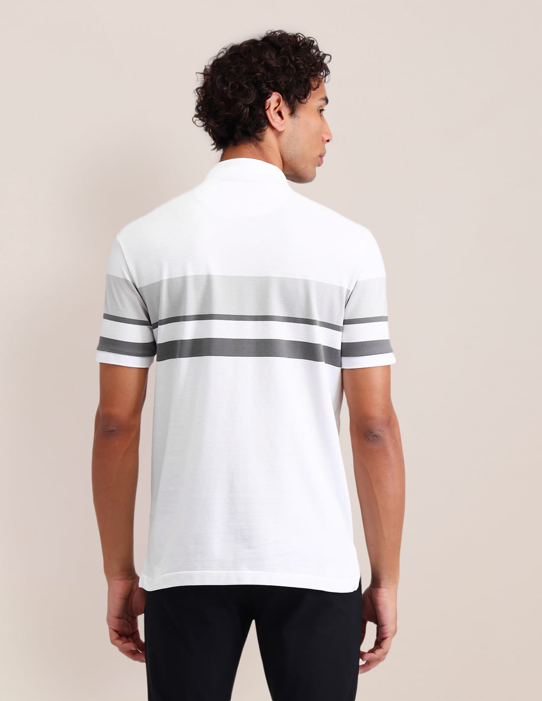M*。様 supreme Washed Stripe Polo White M M*。様 supreme Washed Stripe Polo White M - メルカリ