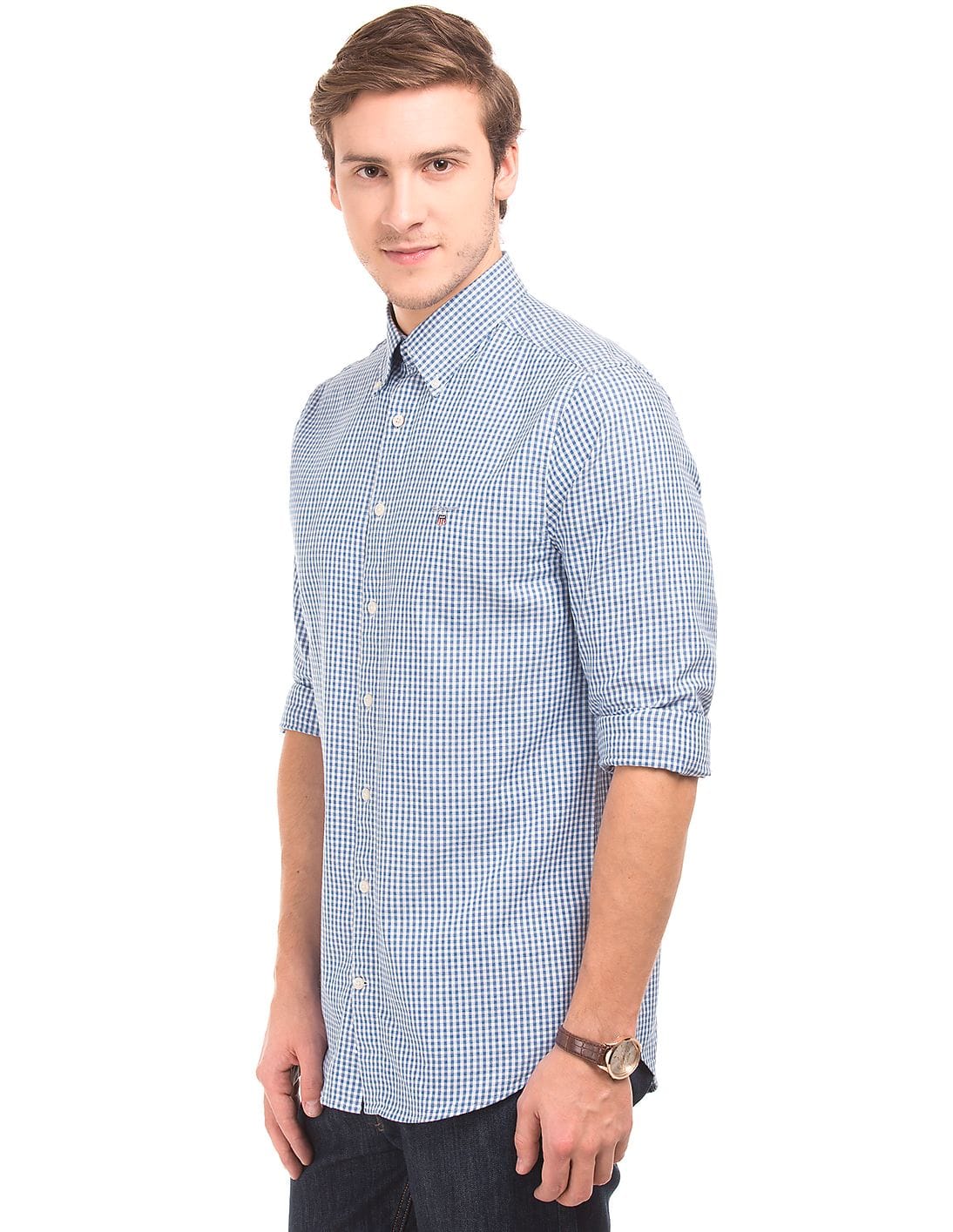 Buy Gant Men Quick Dry Gingham Check 