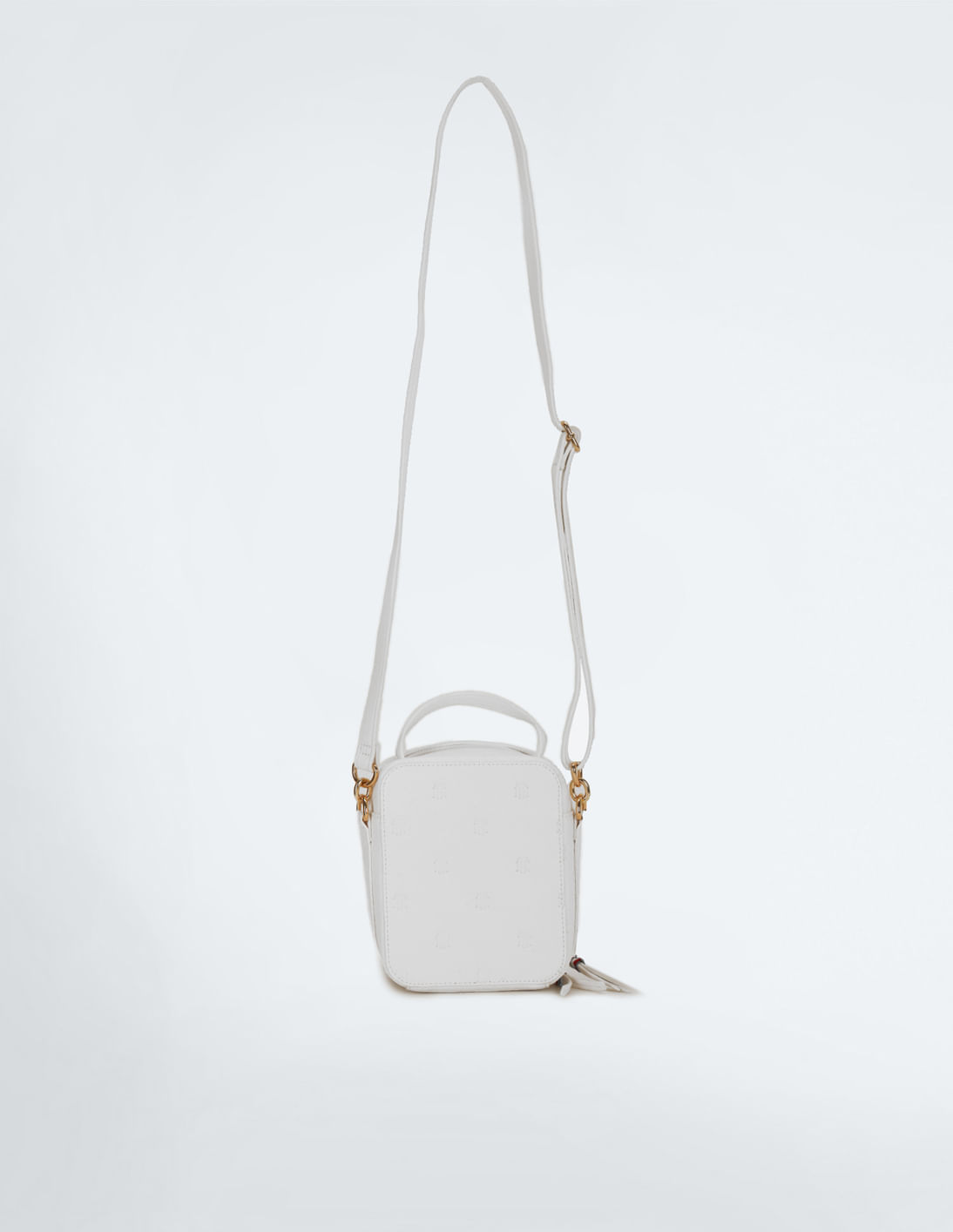トートバッグ Fallett Leather Square Cross Bag Ivory FA2203BG02IV ○Fallett○ Leather Square Cross Bag Ivory FA2203BG02IV