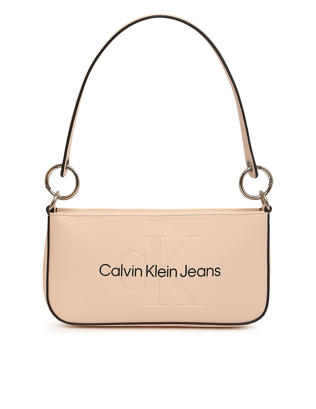 CALVIN KLEIN JEANS - Women's small padded shoulder bag with logo