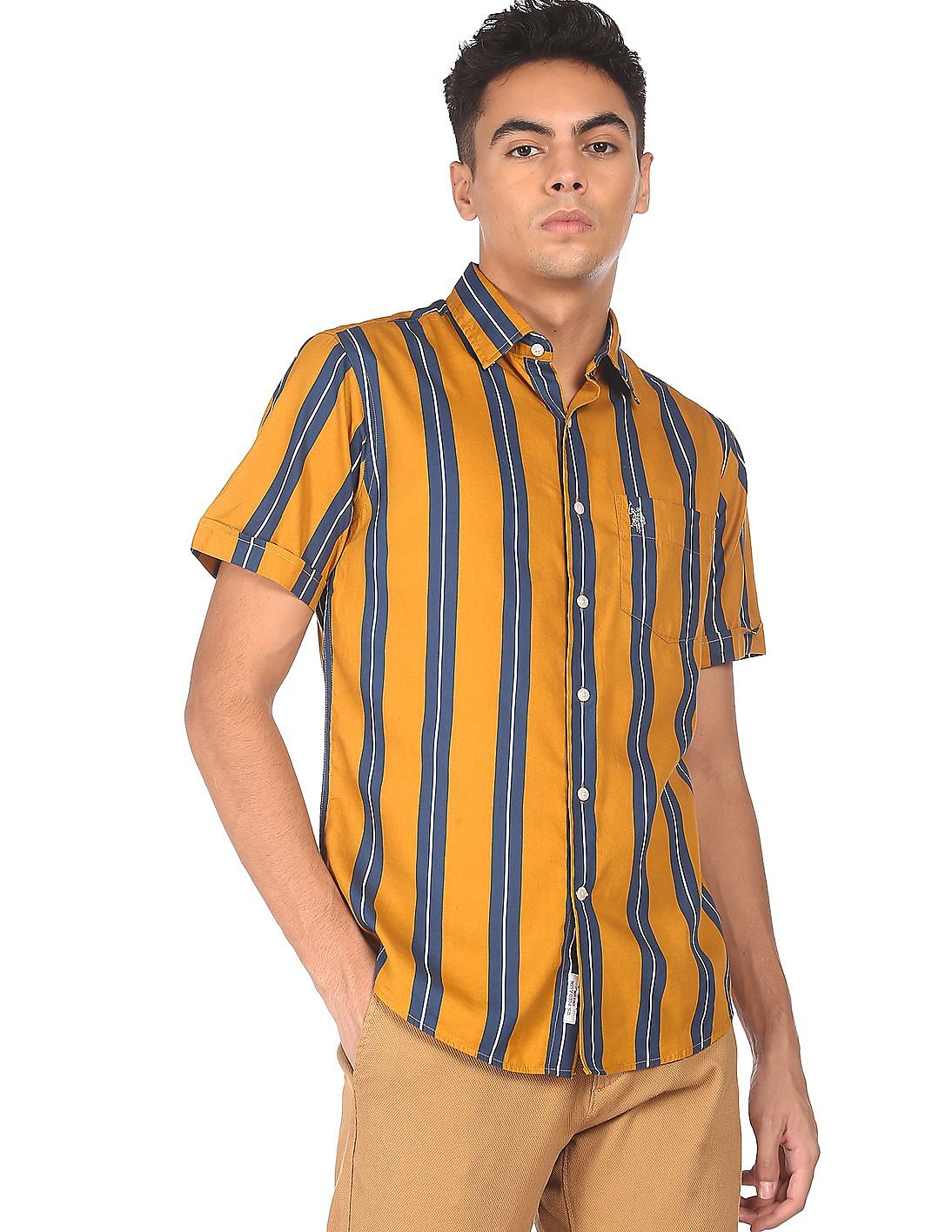 Penshoppe striped outlet polo