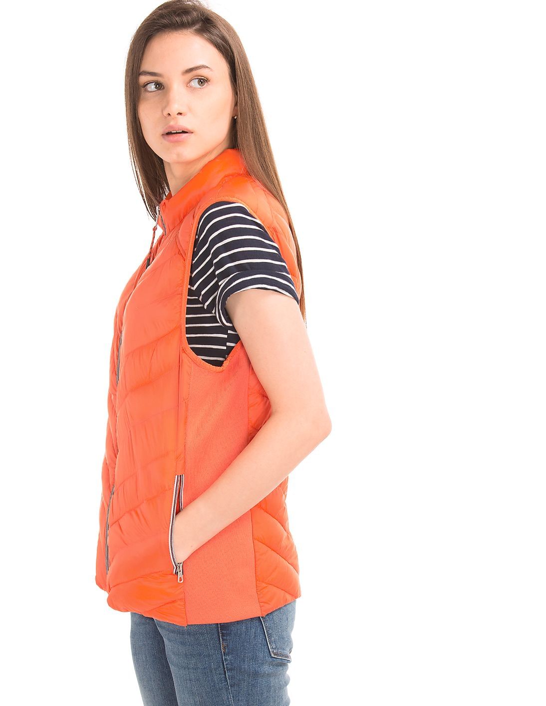 トップス Insulator Vest - Peach Skin INSULATOR VEST - POLY PEACH SKIN / NAVY | South2 West8