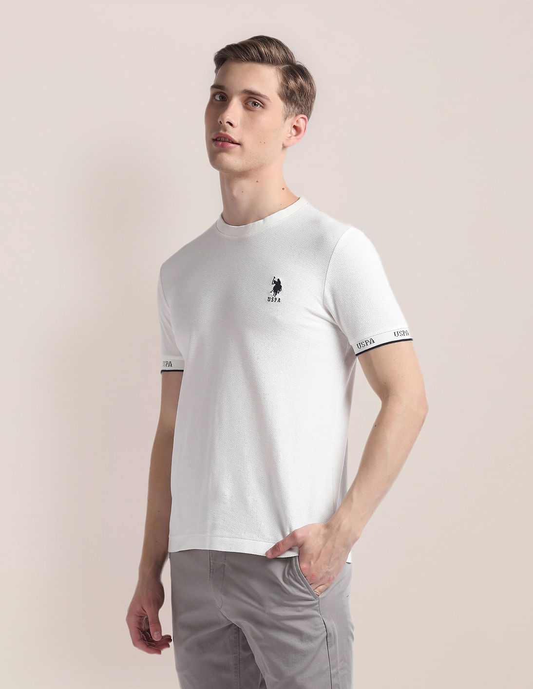 Buy U.S. Polo Assn. Logo Cotton T-Shirt - NNNOW.com