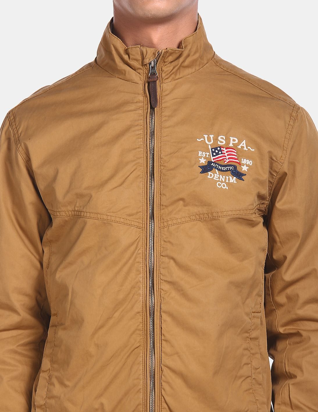 Barbour Linden Waterproof Jacket Buy Polo Denim High Neck Solid