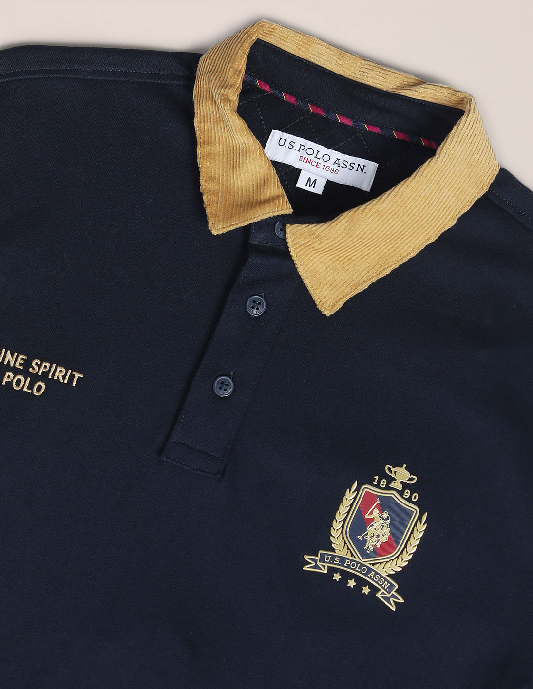 Sporty & Rich embroidered-logo Polo Sweatshirt | Blue