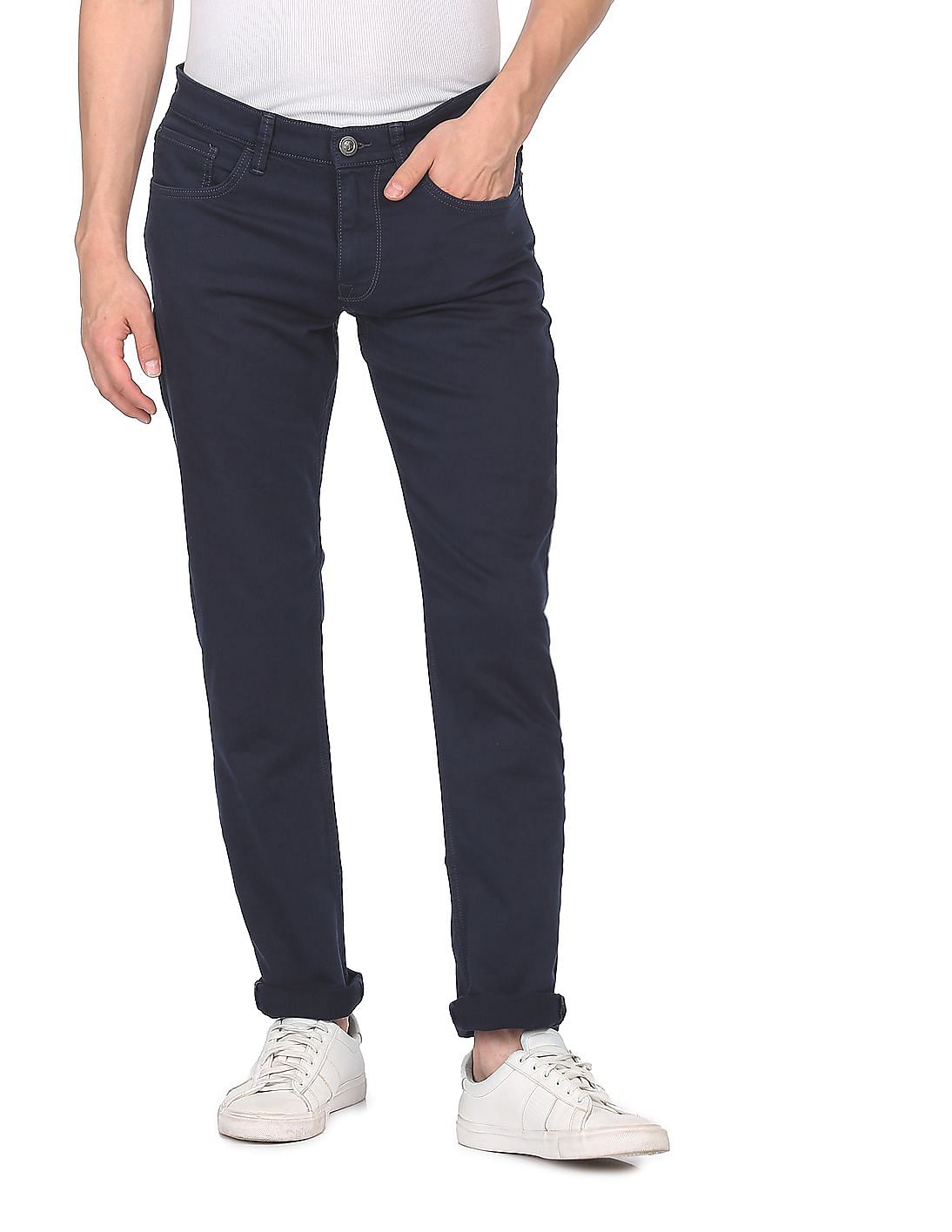 Buy Arrow Jameson Slim Fit Clean Look Jeans - NNNOW.com