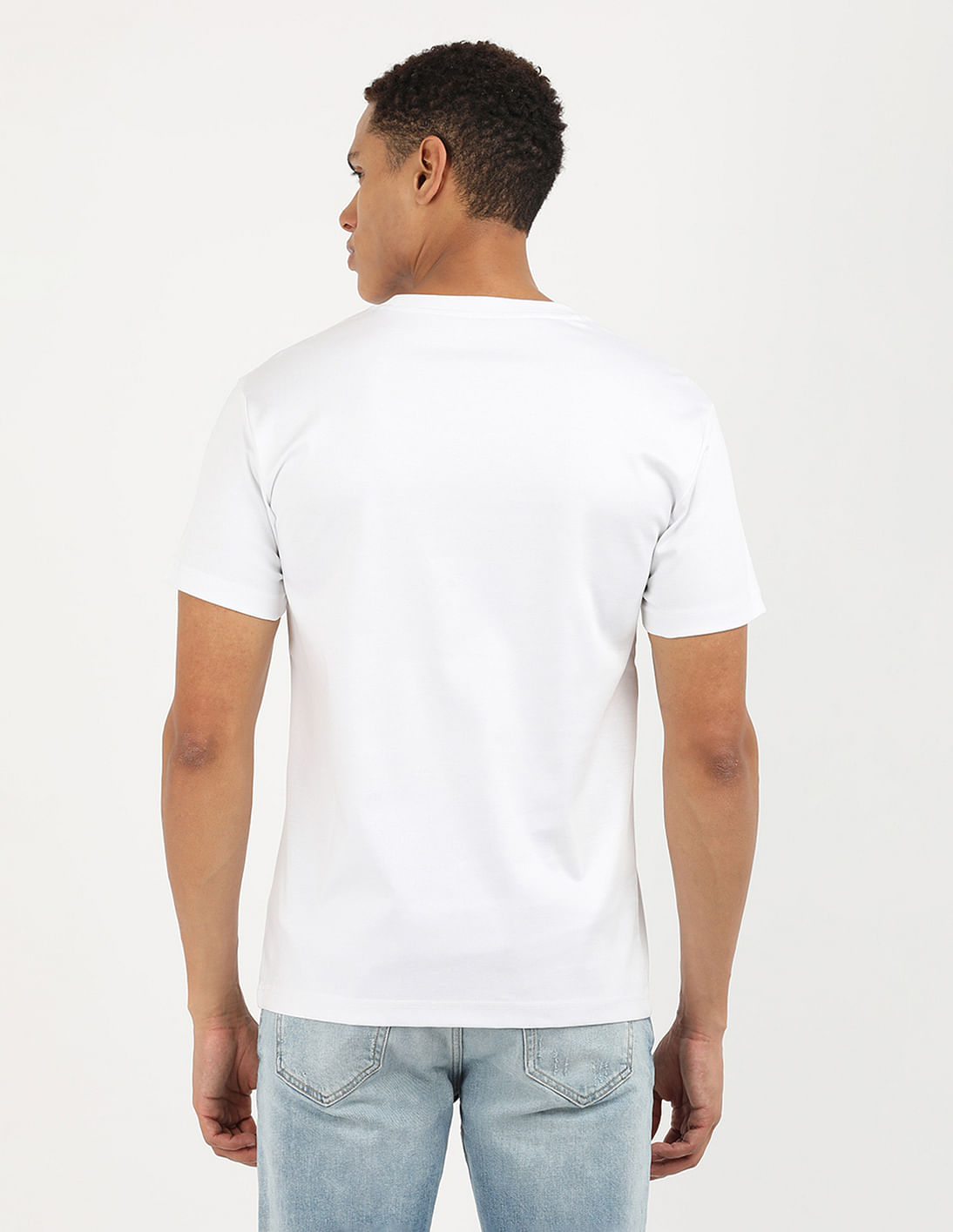 Tシャツ・カットソー   Men's Regular Fit CKJ Back Logo Graphic Short S Buy Calvin Klein Jeans Basketball Court Graphic T-Shirt