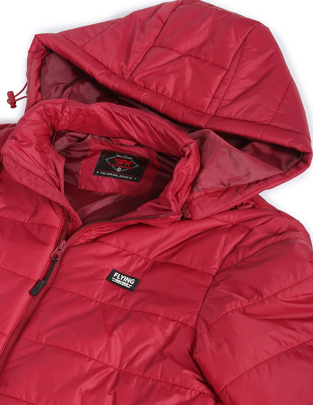 Detachable hood puffer jacket sale