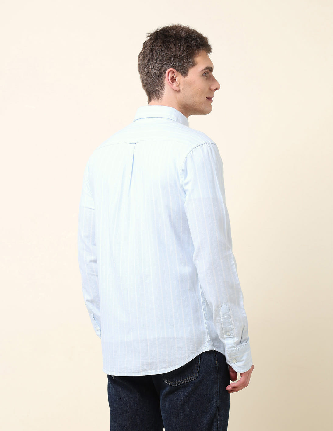 Buy U.S. Polo Assn. Vertical Striped Oxford Shirt - NNNOW.com