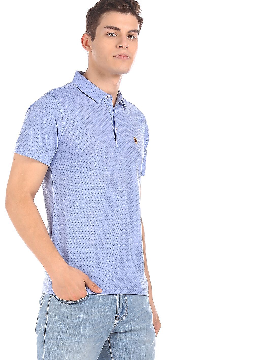 powder blue polo shirts