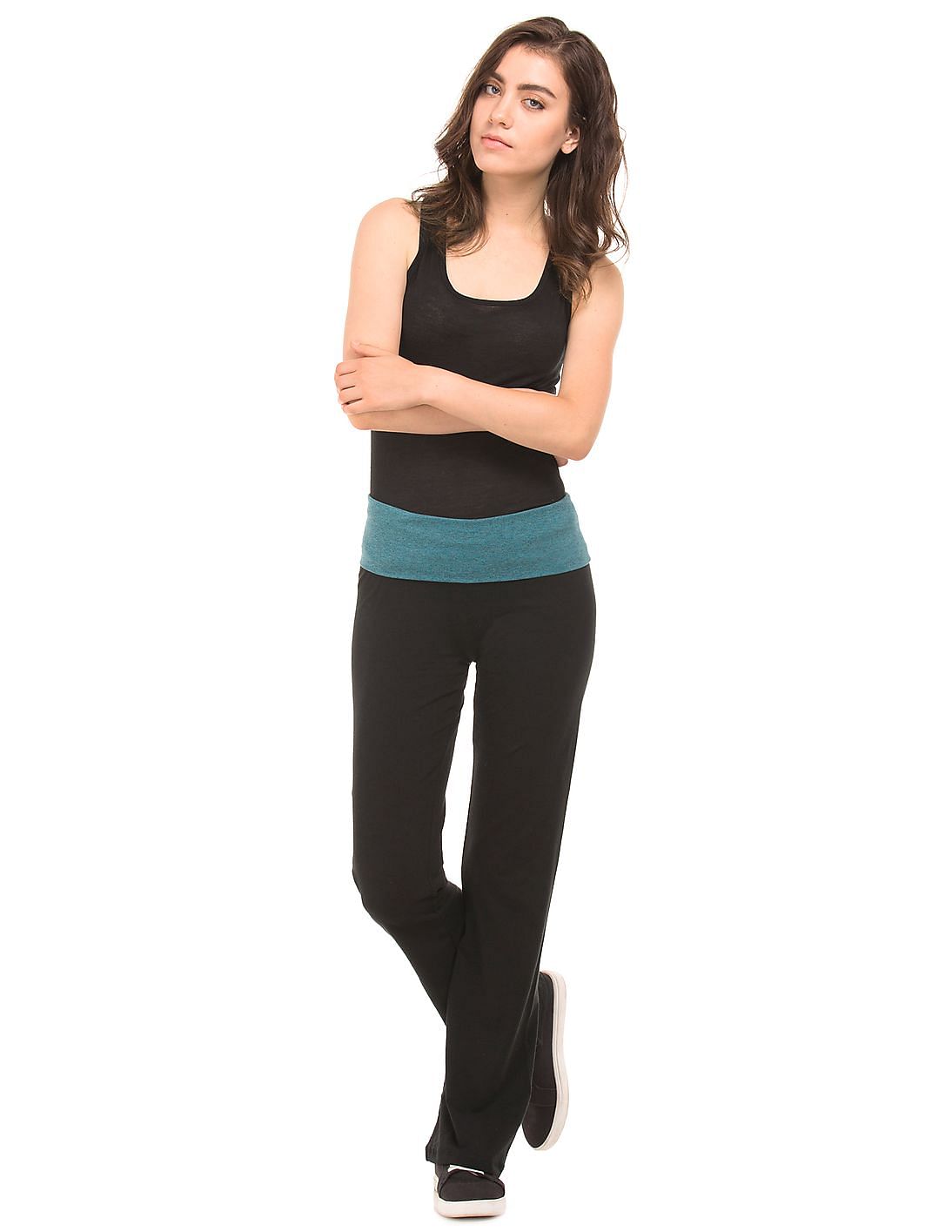Buy Aeropostale Heathered Waistband Bootcut Yoga Pants - NNNOW.com