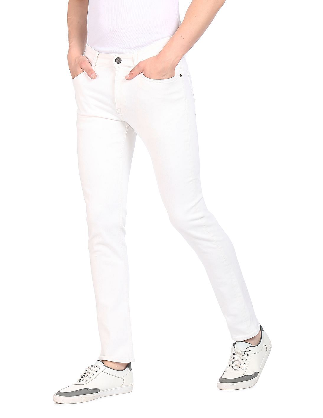 us polo assn white jeans