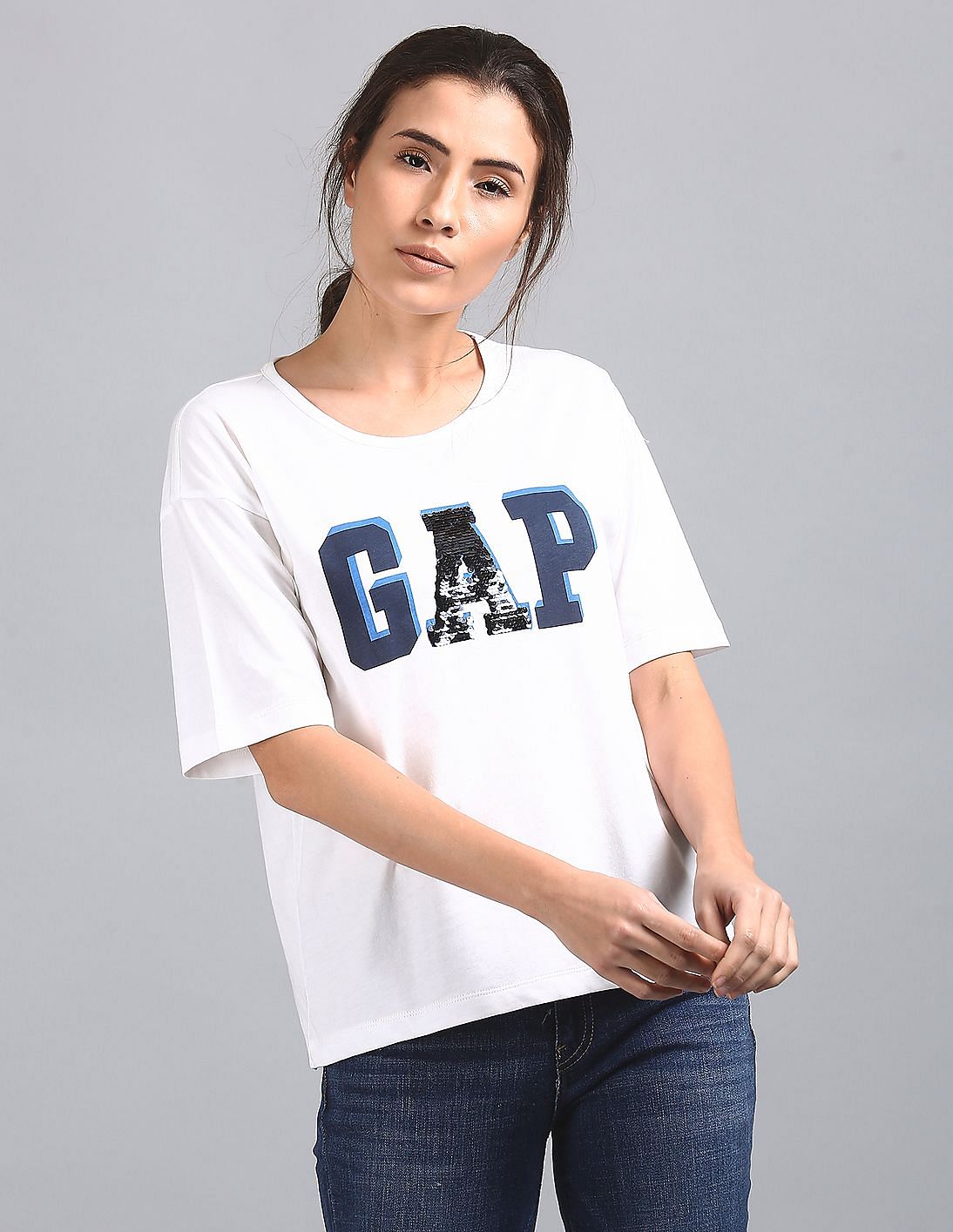 drop shoulder boxy tee