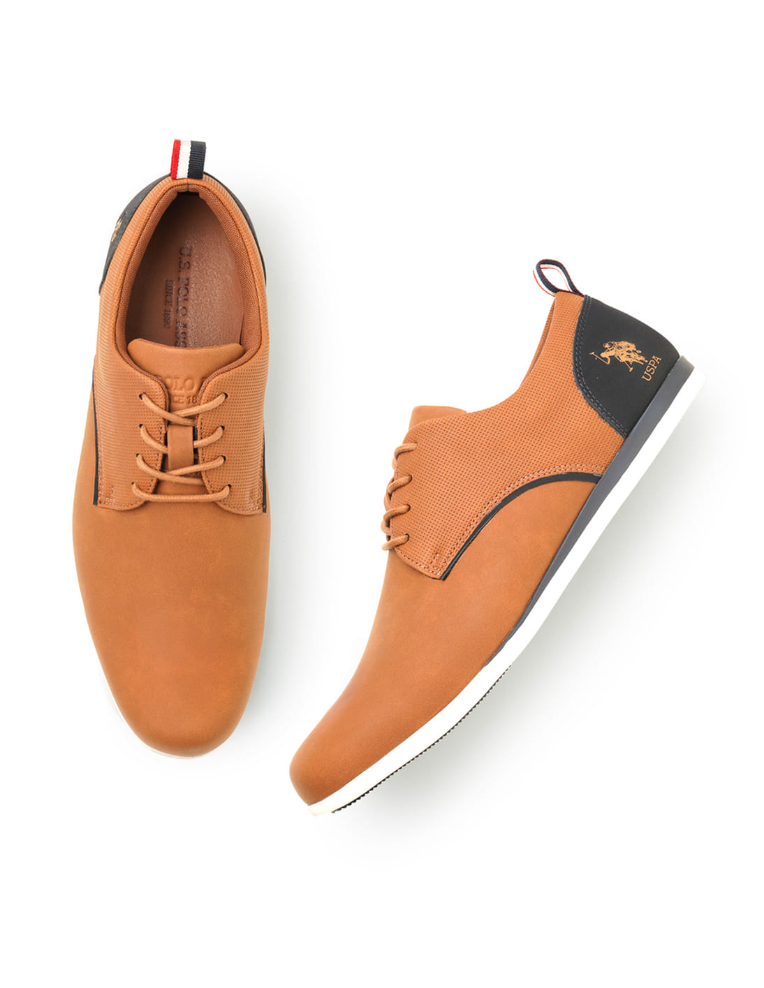 Buy Polo Men Darryl Tan Work Casuals Lace Up Shoes