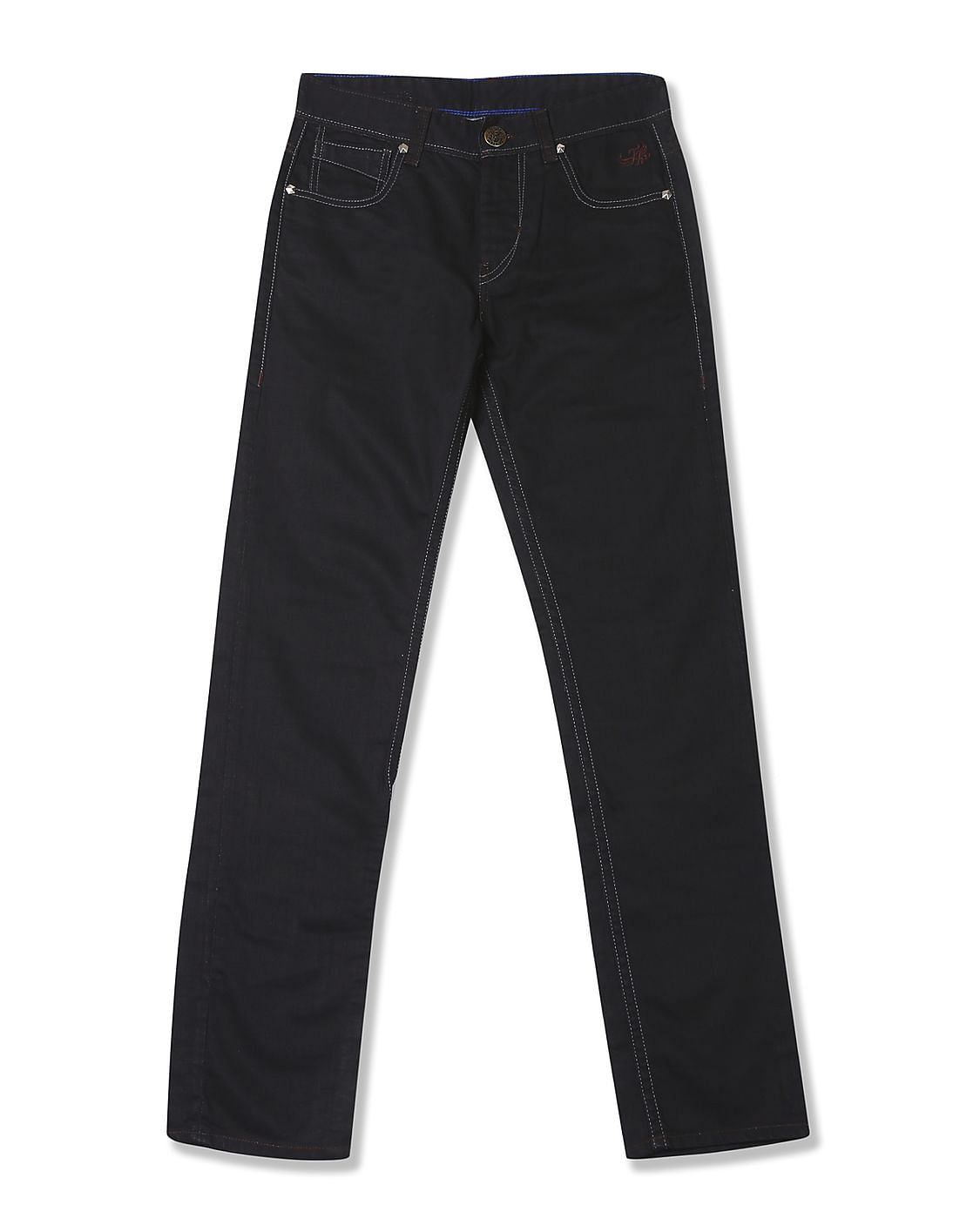 Buy Men Prince Slim Fit Dark Wash Jeans online at NNNOW.com