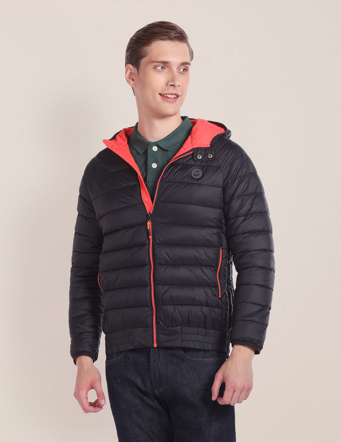 Buy U.S. Polo Assn. Hooded Puffer Jacket - NNNOW.com