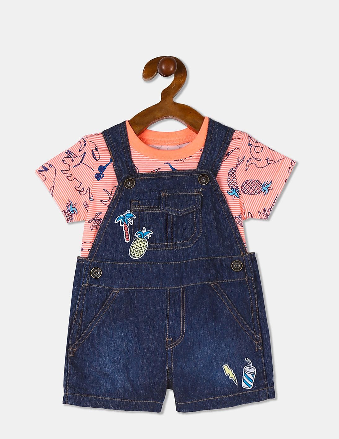 Buy The Children's Place Baby Baby Boys Assorted Short Sleeve Doodle