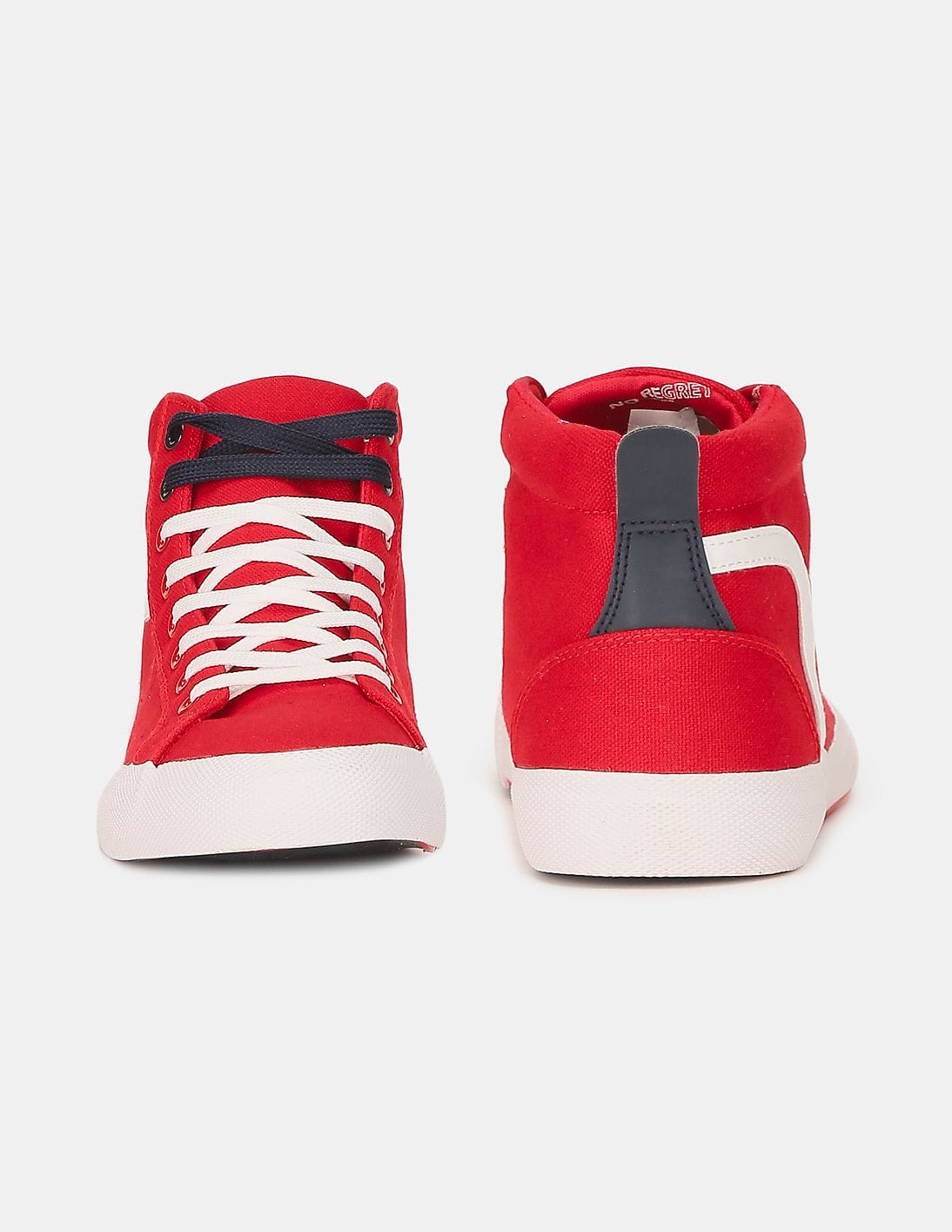 Buy Flying Machine Men High Top Lace Up Canvas Roland Sneakers