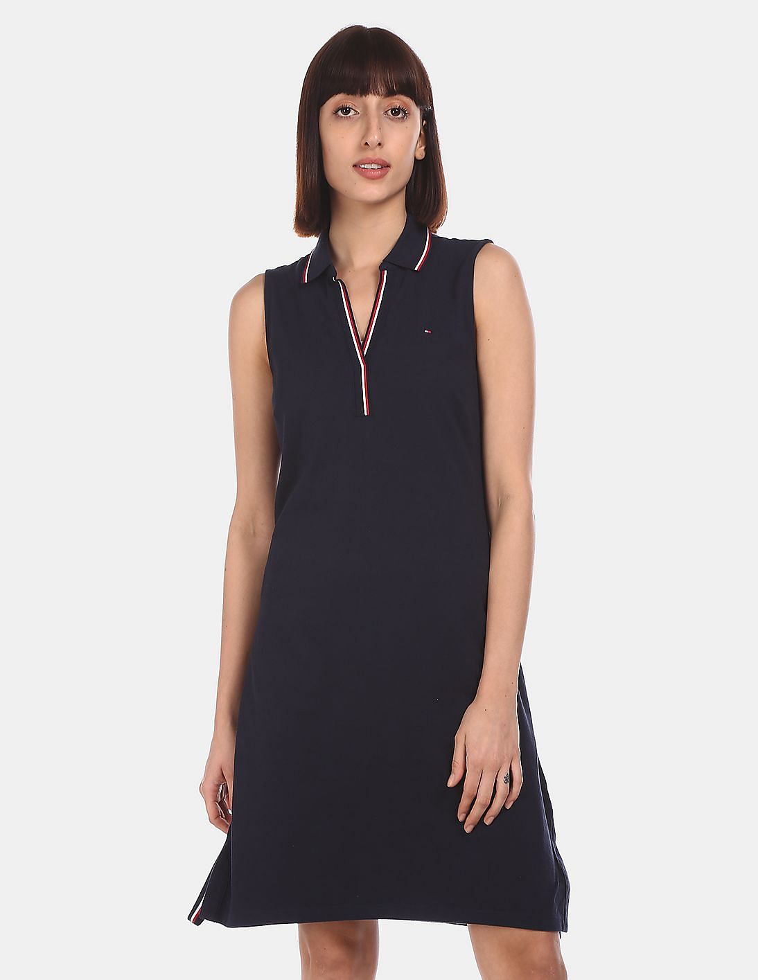 Tommy hilfiger sleeveless polo sales dress