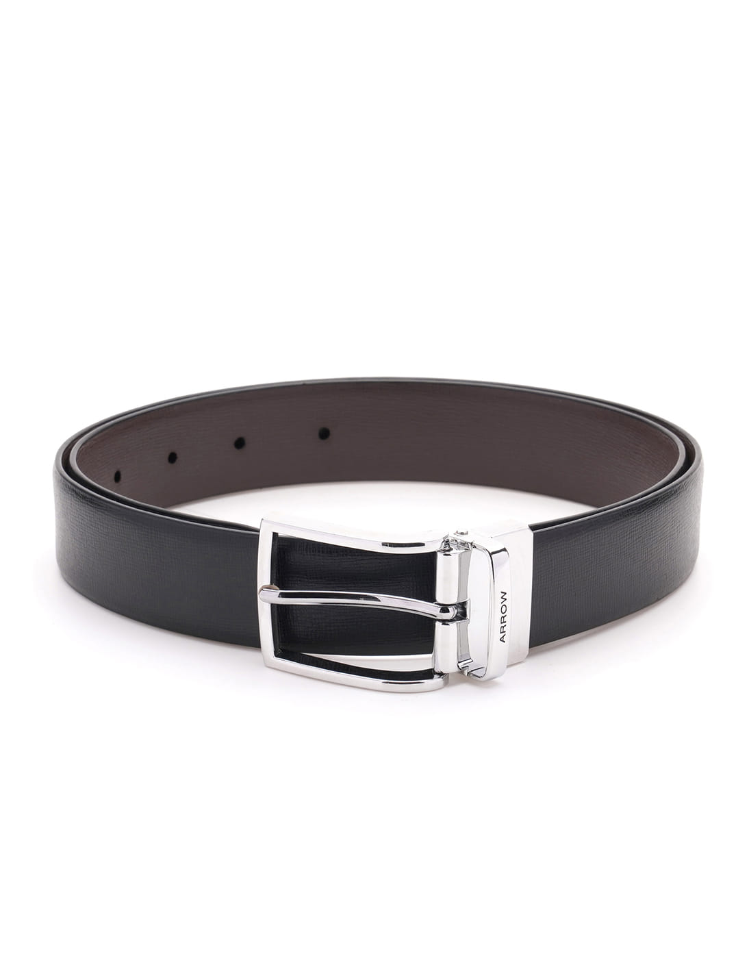 Buy Arrow Men Textured Reversible Kepler Belt - NNNOW.com