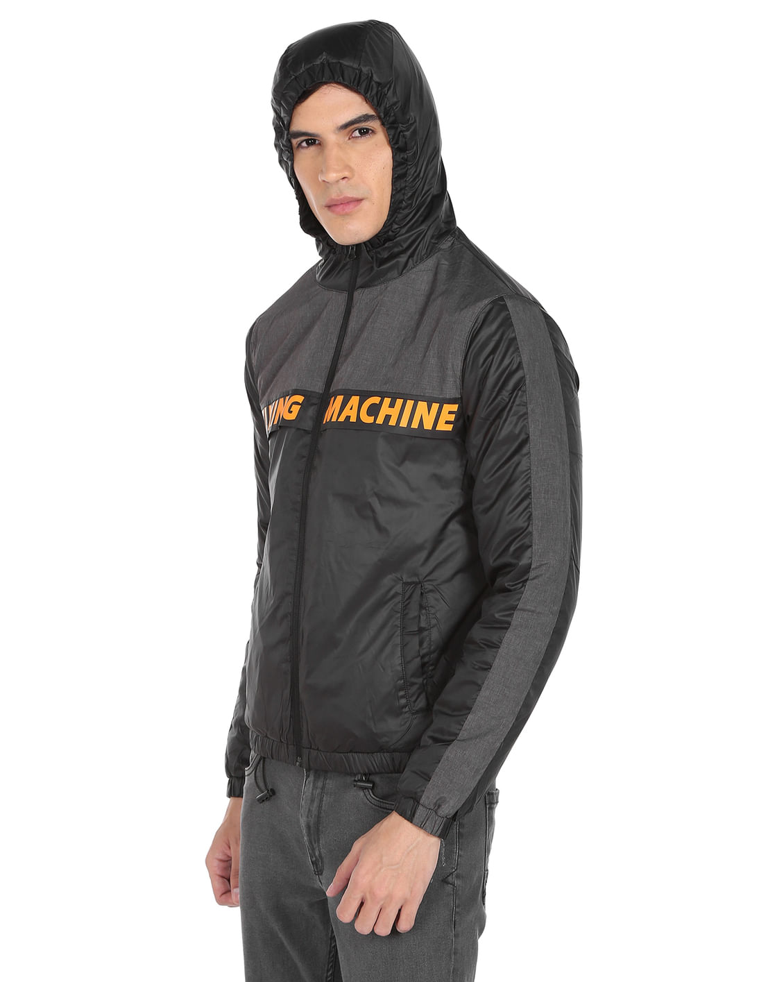 ジャケット・アウター hooded nylon bomber jacket OVERSIZE HOODED BOMBER BLACK – MOZAMBIQUE CONCEPTS d'ODEUR公式