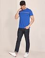U.S. Polo Assn. Crew Neck Brand Print T-Shirt