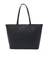 Tommy Hilfiger Striped Blue Pu Tote Bag