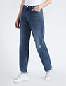 Calvin Klein Lightly Distressed 90s Straight Fit Jeans